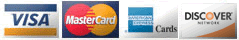 Credit Cards Accepted
